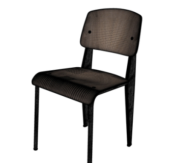 现代单椅su模型