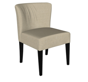 现代布艺单椅su模型