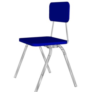 现代单椅su模型