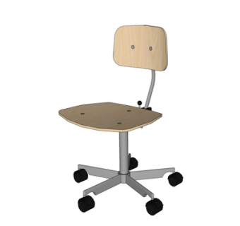 现代旋转单椅su模型