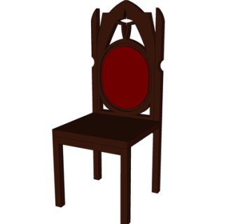 现代实木单椅su模型