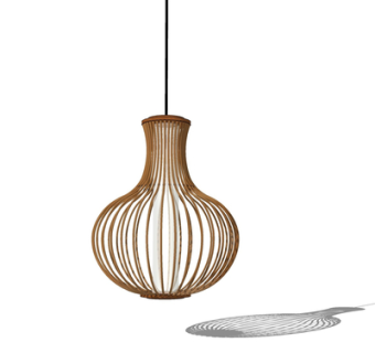 现代金属吊灯su模型