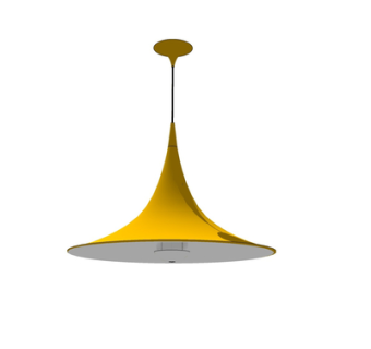 现代金属吊灯su模型