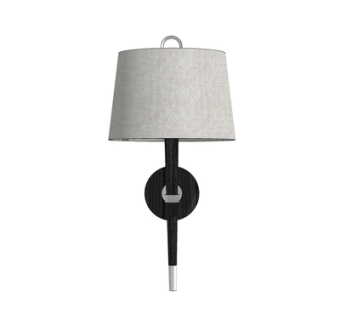 现代金属壁灯su模型