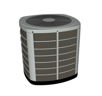 现代空调外机su模型