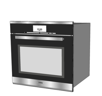 现代烤炉su模型