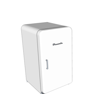 现代冰箱su模型