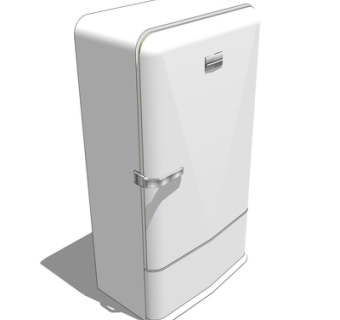 现代冰箱su模型