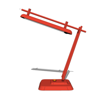 现代金属台灯su模型