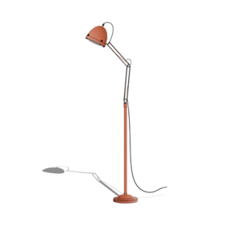 现代金属落地灯su模型