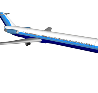 现代飞机su模型