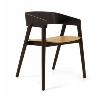 现代实木单椅su模型