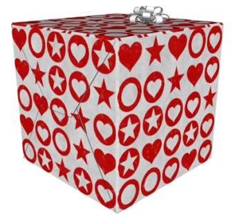 现代礼物盒su模型