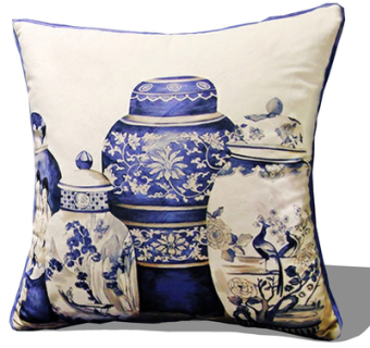 现代布艺抱枕su模型