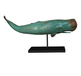 现代鲸鱼摆件su模型