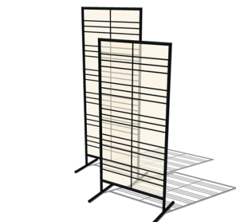 现代屏风隔断su模型
