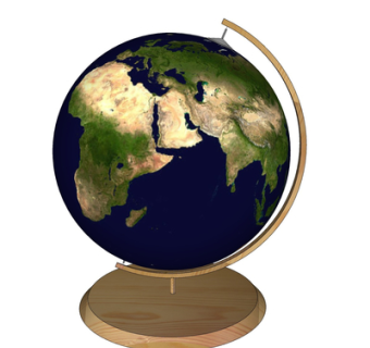 现代地球仪su模型