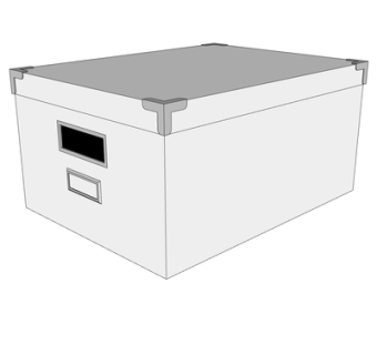 现代盒子su模型