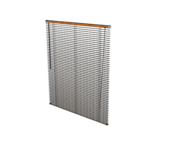 现代百叶窗窗帘su模型