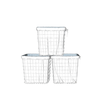 现代藤编篮子su模型