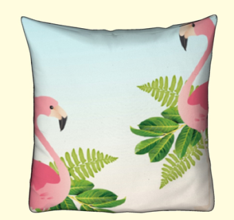 现代布艺抱枕su模型