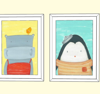 现代装饰挂画su模型