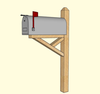 现代金属邮箱su模型