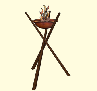 现代火盆su模型