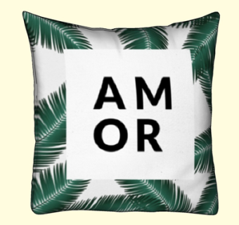 现代布艺抱枕su模型