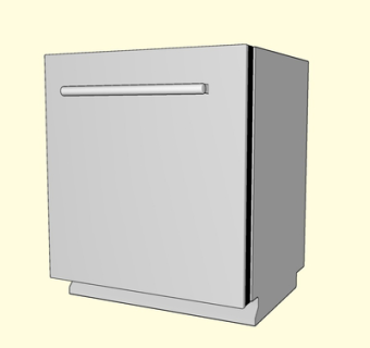 现代冰箱su模型