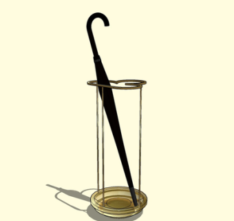 现代雨伞su模型