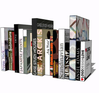 现代书籍su模型