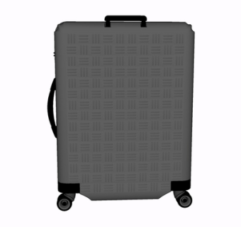 现代行李箱su模型