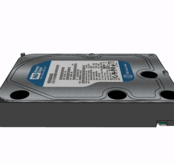 现代电脑硬盘su模型