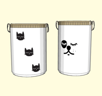 现代水杯su模型