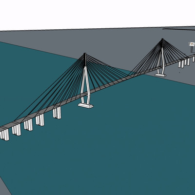 现代桥梁su模型
