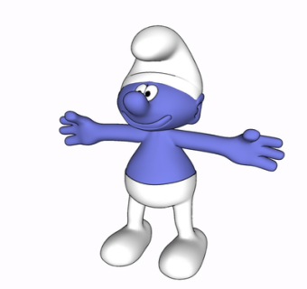 现代卡通玩具su模型