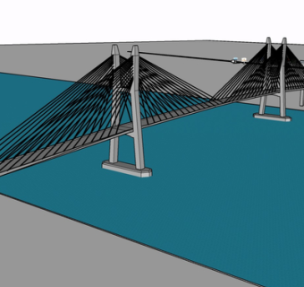 现代桥梁su模型