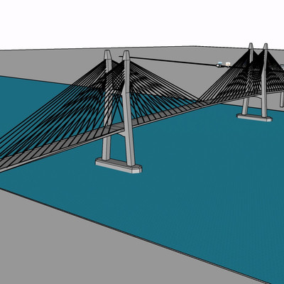 现代桥梁su模型