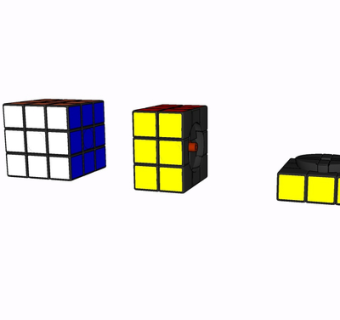 现代积木玩具su模型