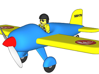 现代飞机<em>玩具</em>su模型