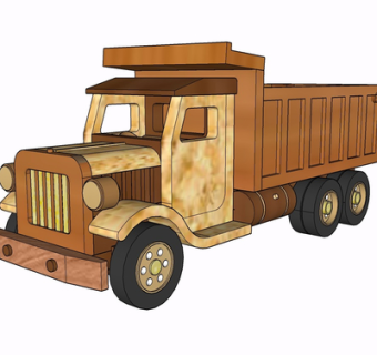 现代玩具汽车su模型