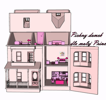 现代儿童玩具su模型