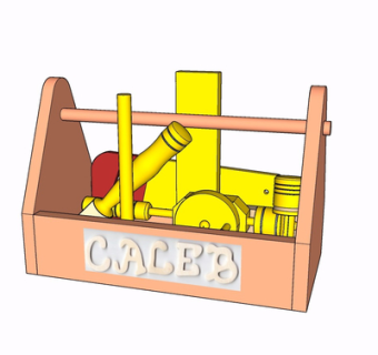 现代儿童玩具su模型