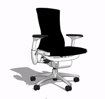 现代办公椅su模型