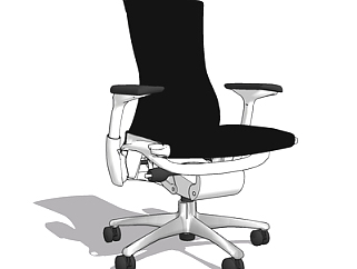 现代办公椅su模型