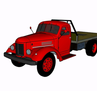 现代汽车su模型