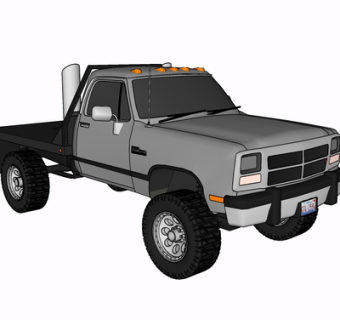 现代汽车su模型