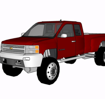 现代汽车su模型