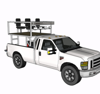 现代汽车su模型